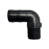 Banjo 90 Degree Hose Barb Fitting 1" MNPT X 1-1/4" Barb - HB100/125-90