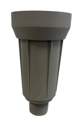 TeeJet AA126 Medium Grey Poly T Strainer Bowl For 3/4", 1", & 50 Series - CP50493-PP