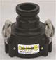 Banjo 3 Arm Poly Cam Lever Reducer 3" Female X 2" Male - 303B200A