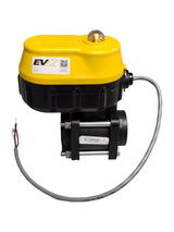 Banjo 1-1/4 Inch On Off Standard Port Electric Ball Valve, 12 Volt, 3 Wire - EVX121