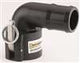 Banjo 90 Degree Poly Cam Lever Elbow 2" Female Coupler X 2" Hose Shank - 200C90