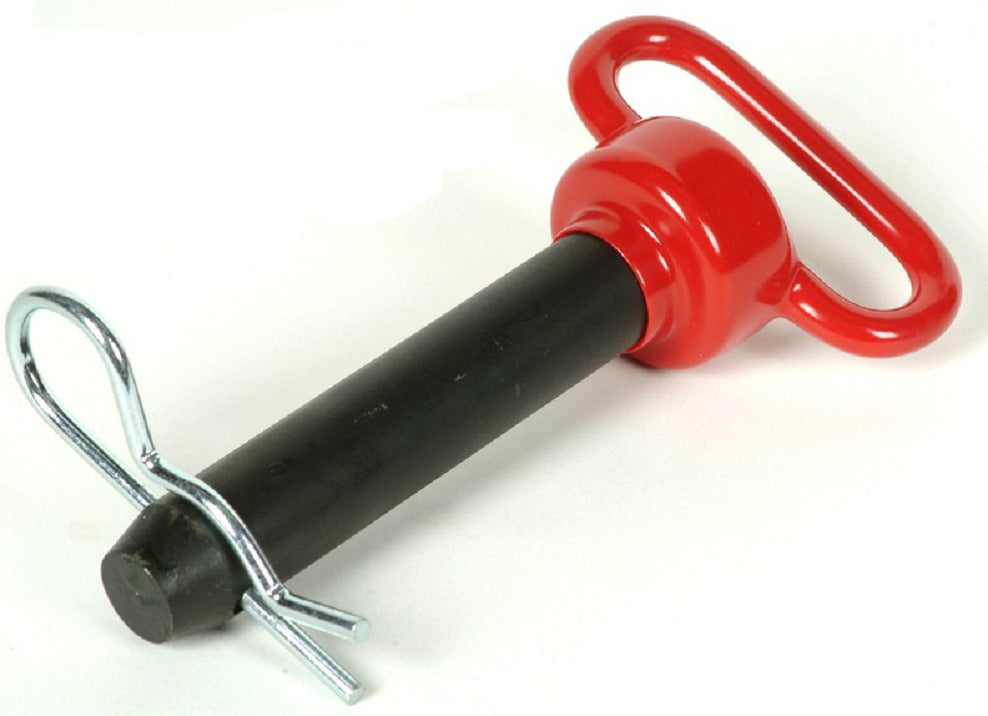 Double HH Heat Treated Hitch Pin 1-1/8" Diameter x 8-1/2" Useable Length - 00163