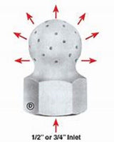 Teejet Container Rinsing Nozzle 1/2" FPT - VSM-1/2-44