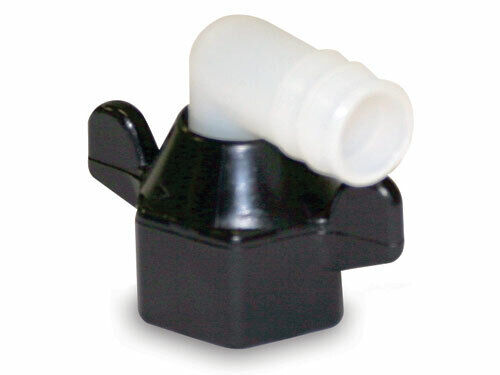 Shurflo Swivel Elbow 3/8 Inch Barb X 1/2 Inch FPT - 234-3916