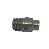 TeeJet StreamJet Solid Stream Spray Nozzle, Stainless Steel - H1/4U-SS0002