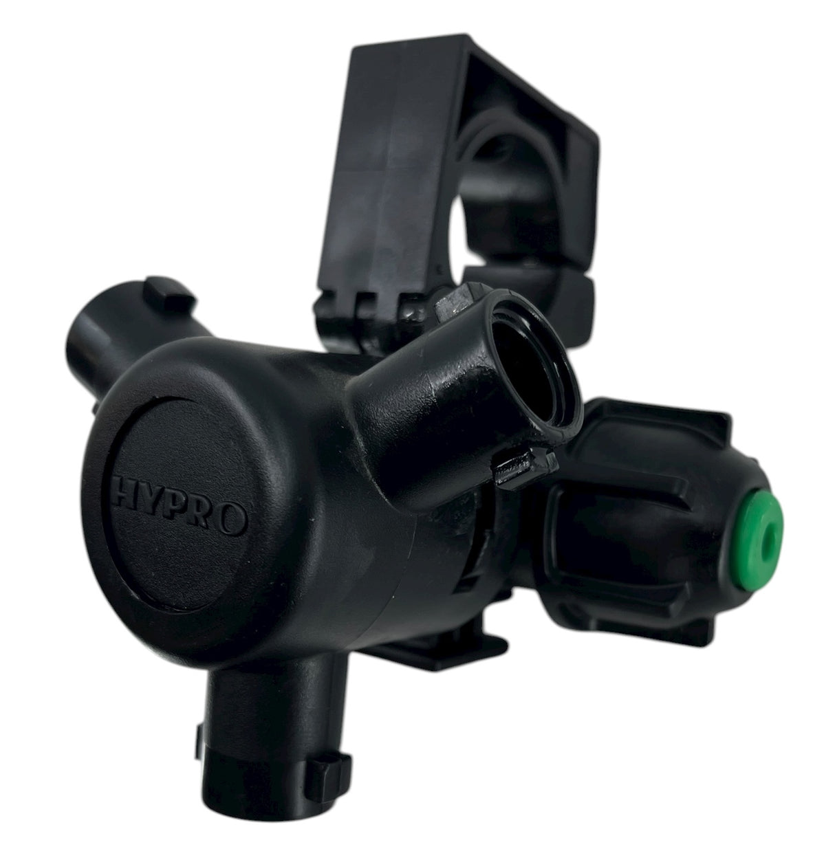 Hypro ProFlo Viton 3 Way Nozzle Body For 1" Pipe Green Check - 4223N-B324V-00