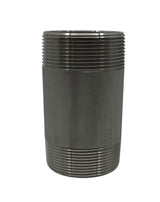 Hypro Stainless Steel Nipple 304 Stainless Steel 2" MNPT x 4" Long - 7200400