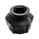 Banjo Black Poly Pipe Reducer Coupling 2" FNPT X 1" FNPT - RC200-100
