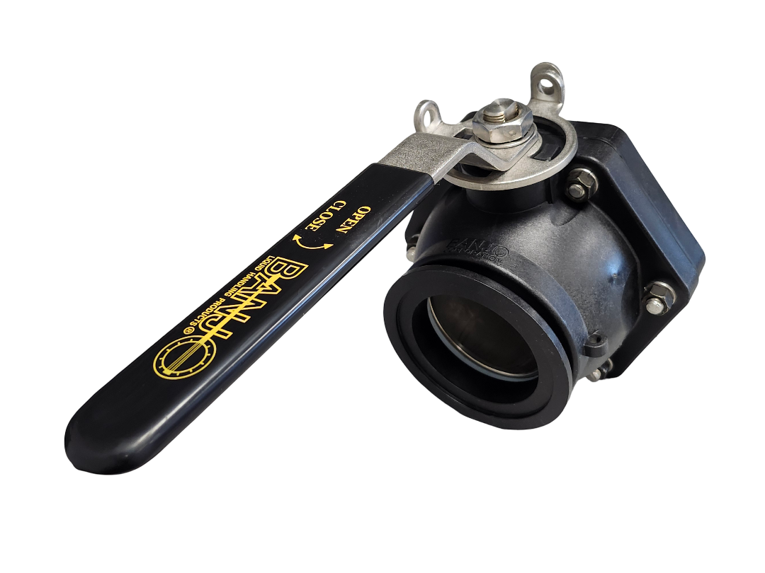 Banjo 3" Full Port Manifold Stubby Valve, Stainless Hardware - MVS300HSFP