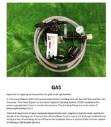 Simpson Farm Grain Applicator Kit With 115 Volt Pump, Fittings, and Nozzles - GA5