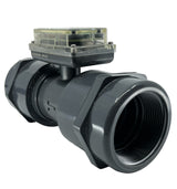 FLOMEC Turbine Flow Meter 2 Inch NPT PVC, 20-200 GPM (76-760 LPM) - TM20NQ9GMB