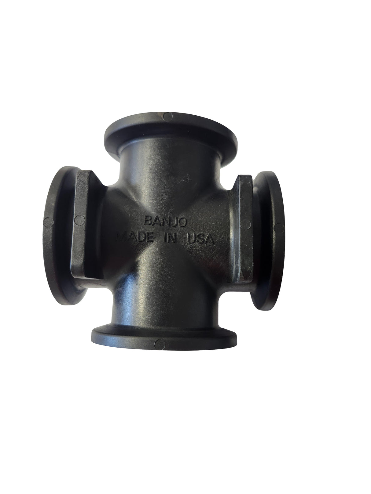 Banjo 2 inch Flanged Manifold Cross Pipe Fitting - M200CR