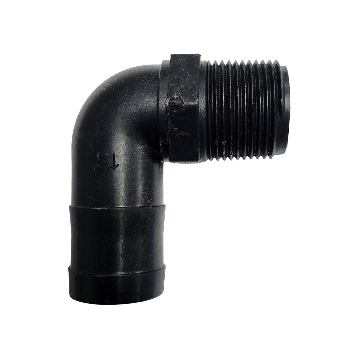 Banjo 90 Degree Hose Barb Fitting 1" MNPT X 1-1/4" Barb - HB100/125-90