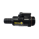Banjo Poly Micro Ball Valve with 3/4" Hose Barb & 1" Male NPT - LVHB075100MTV