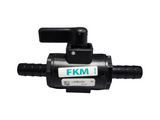 Banjo 3/8" Hose Barb Micro Valve with FKM Seals - LVHB038V