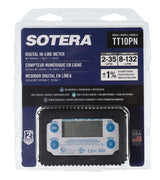 Sotera Digital In Line 4 Digit Turbine Chemical Transfer Meter 1 Inch FPT 2-35 GPM - TT10PN