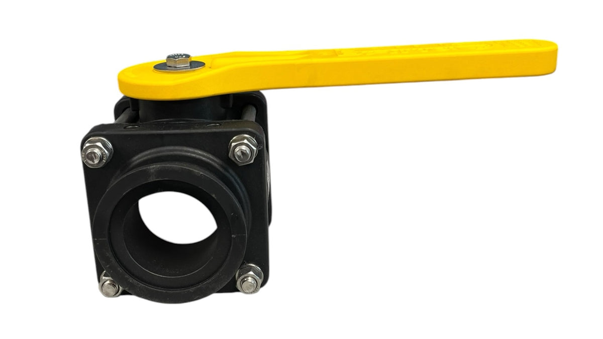 Válvula de bola con brida para colector de paso completo Banjo de 2 pulgadas - MV220CF
