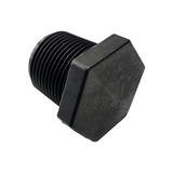 Banjo Reinforced Black Poly Pipe Plug 3/4" MPT - PLUG075