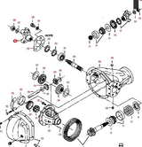 Agco Spra Coupe Rear Differential Yoke For 34XX/36XX Old Part #6662820 - 79023960