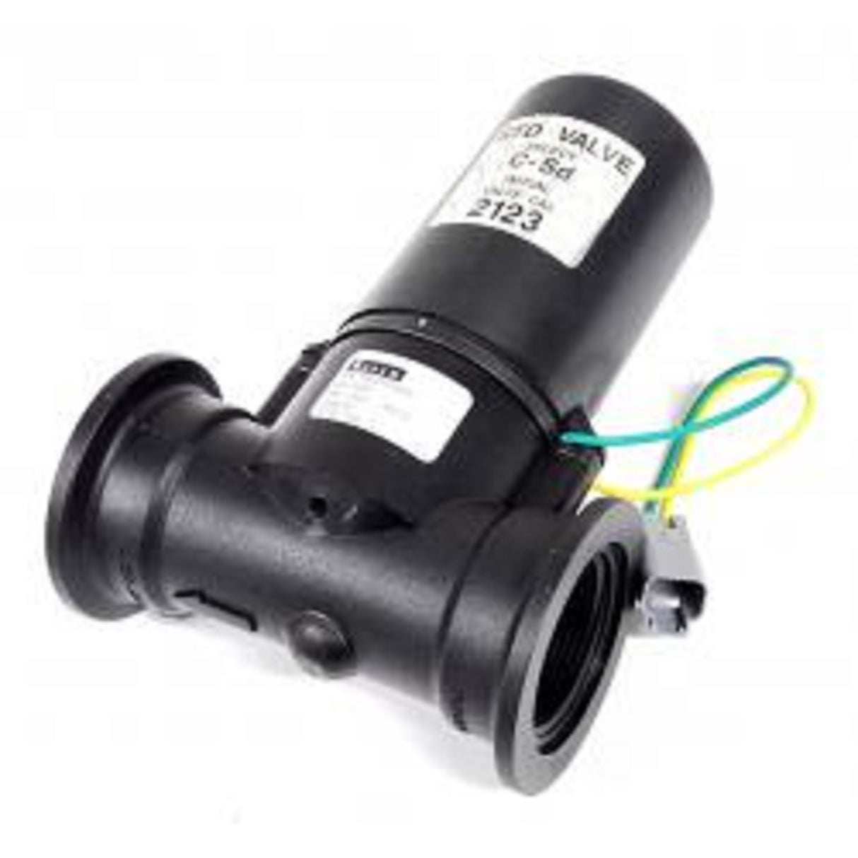 Raven Poly 90 Deg Flanged Control Valve 1-1/2" Deutsch Connection - 063-0173-446