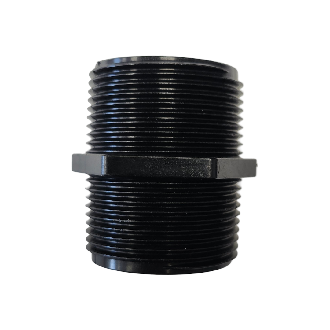 Banjo Short Poly Nipple Pipe Fitting 1-1/4" NPT - NIP125-SH