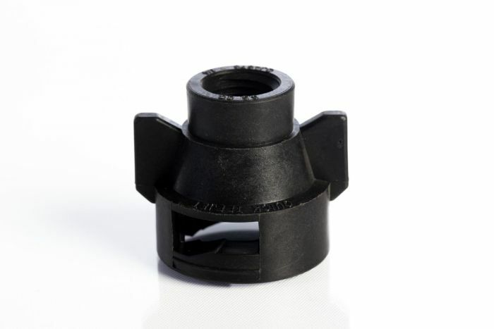 TeeJet Straight QuickJet Cap Adapter with 1/4" FPT Outlet - QJ4676-1/4-NYR
