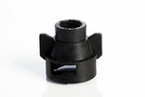 TeeJet Straight QuickJet Cap Adapter with 1/4" FPT Outlet - QJ4676-1/4-NYR