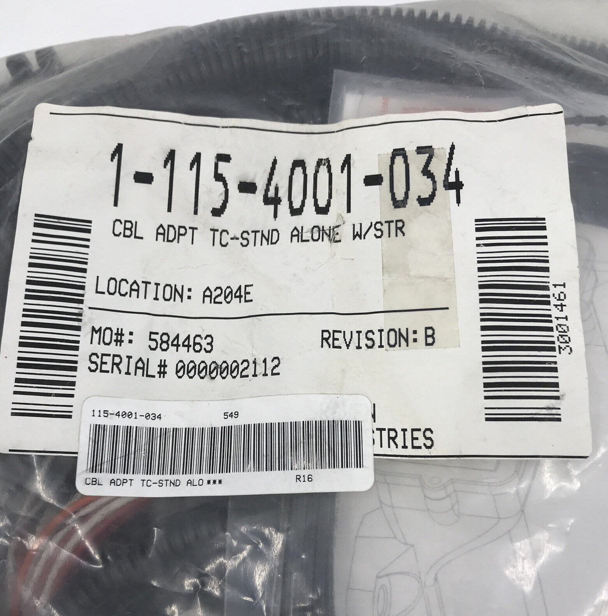 Raven SmarTrax Cable Adaptor Terrain Comp to Stand Alone With STR - 115-4001-034