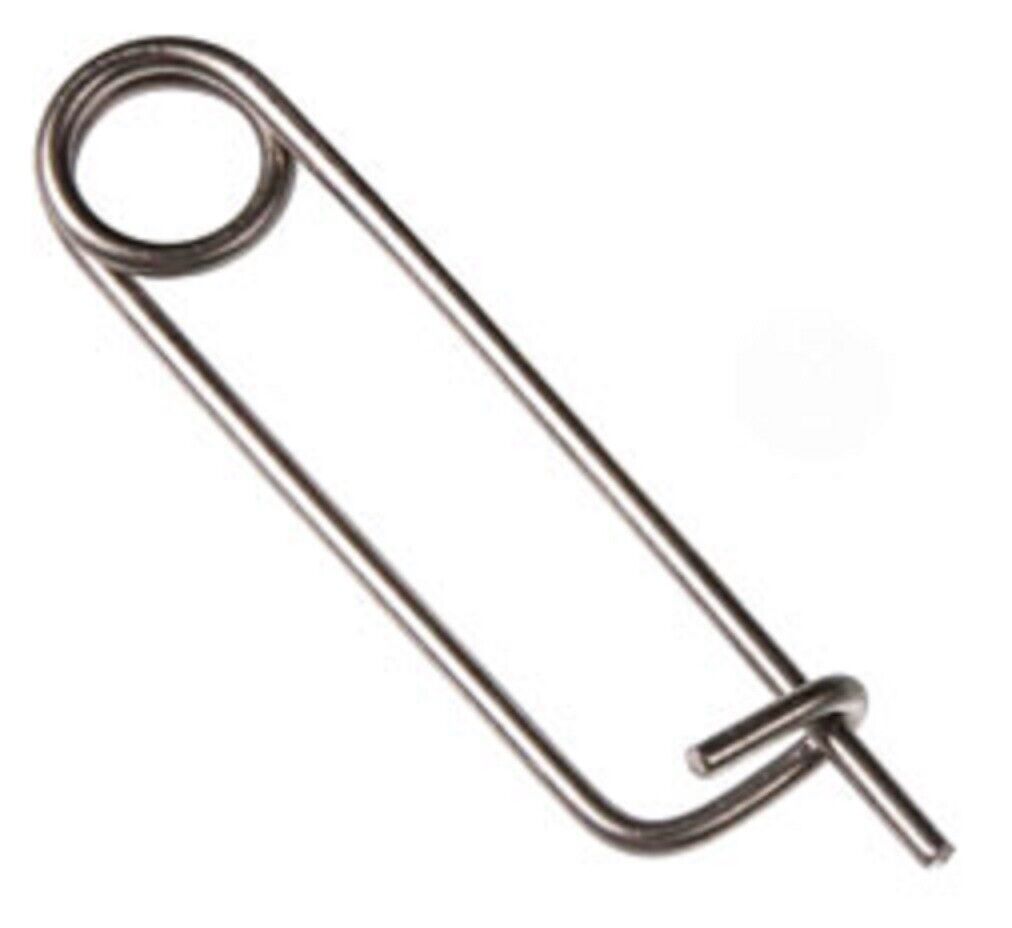 Double HH Stainless Steel Safety Clip 3/32" Wire Diameter - 10173