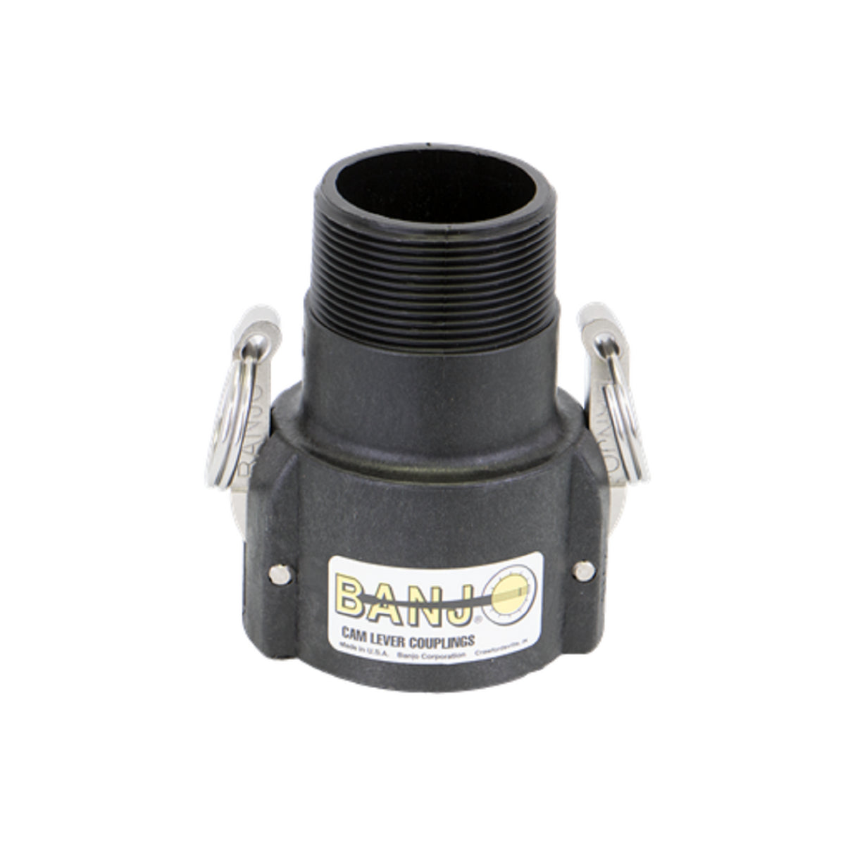 Banjo Extended Poly Cam Lever Coupling 2" Female Coupler X 2" Male NPT - 201B