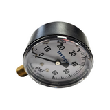 Hypro 60 PSI Dry Pressure Gauge 2-1/2" Diameter, 1/4" LM Stem - SG60