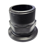 Banjo Manifold Flange Hose Pipe Adapter 2" Full Port Flange X 2" MPT - M220MPT
