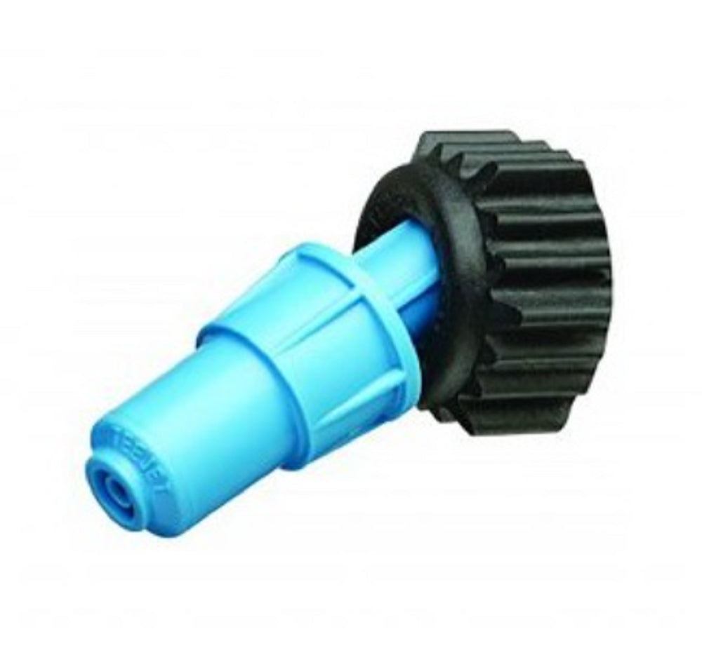 TeeJet Adjustable Spray Tip, Angled Cone Jet Assembly, Blue Tip - 38720-PPB-X26
