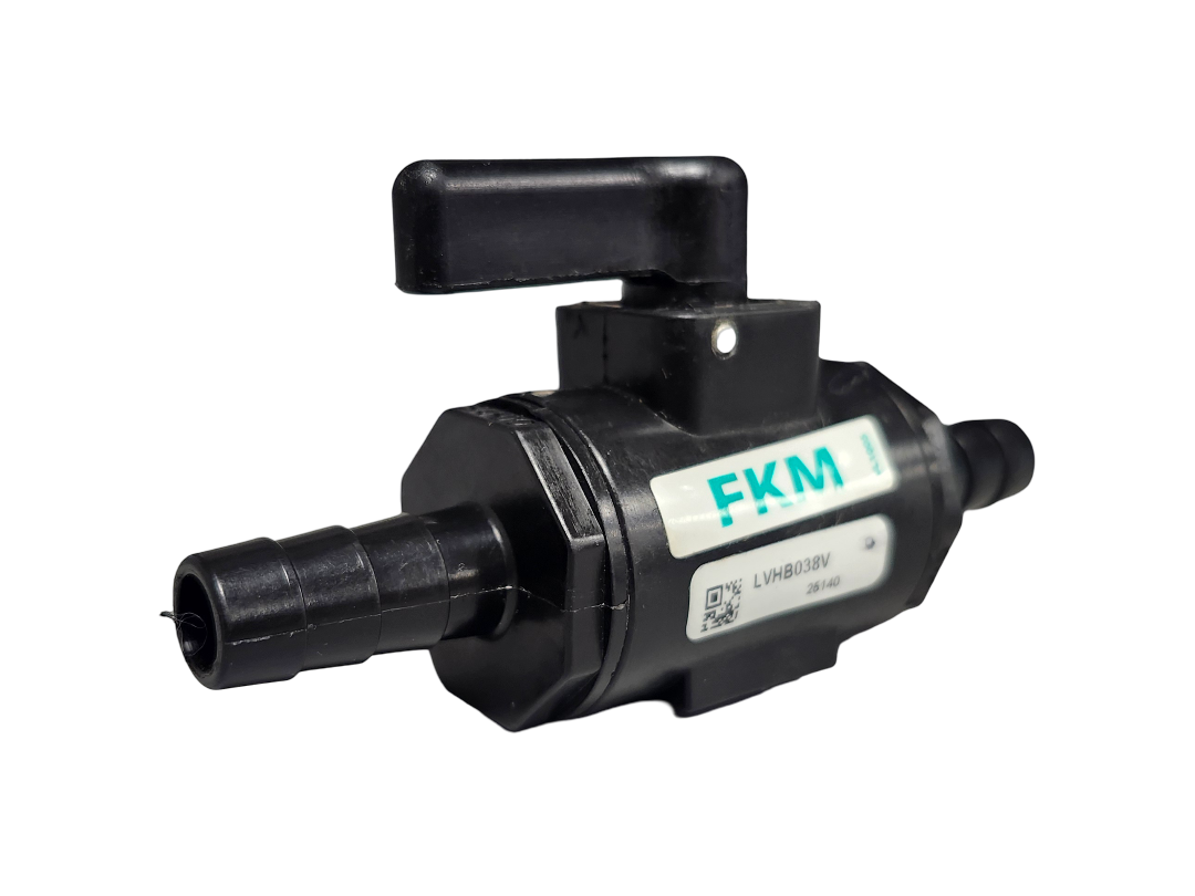 Banjo 3/8" Hose Barb Micro Valve with FKM Seals - LVHB038V