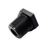 Banjo Reinforced Black Poly Pipe Plug 3/4" MPT - PLUG075