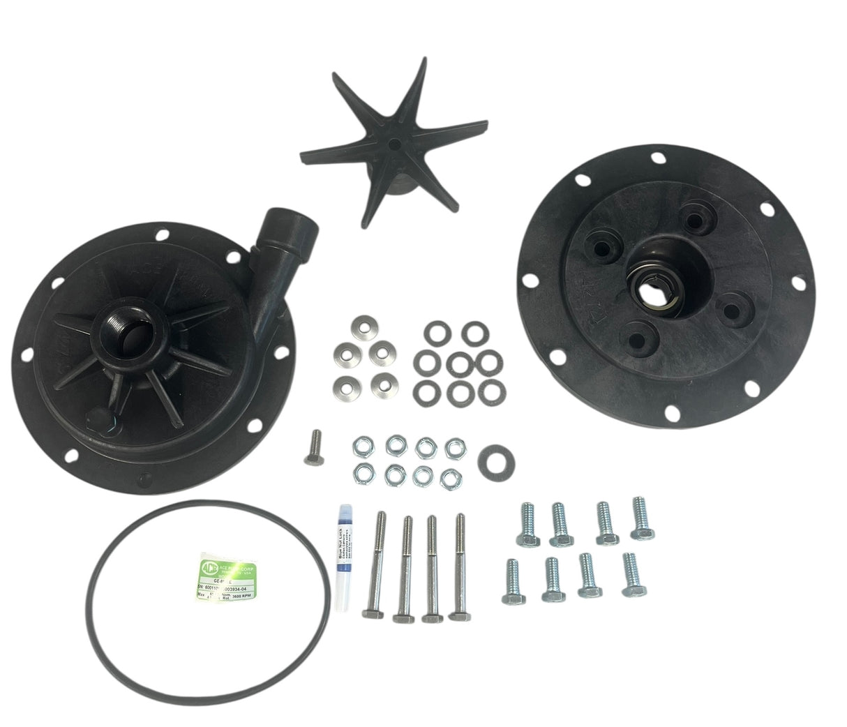 Ace Pumps Gas Engine Driven Centrifugal Pump Less Engine Kit 1" X 3/4" NPT - GE-85-LE