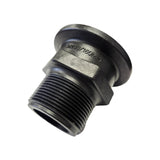 Banjo Hose Pipe Fitting Adapter 2" Flange X 1-1/2" Male Thread - M200150MPT