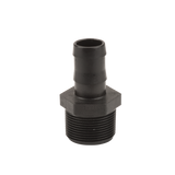 Banjo Poly Hose Fitting Adapter1-1/4" Male Thread X 1" Hose Barb - HB125-100