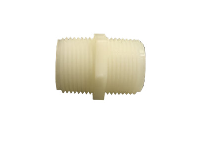 Hypro 1" X 1" Nylon Nipple, Male Pipe to Male Pipe - M100