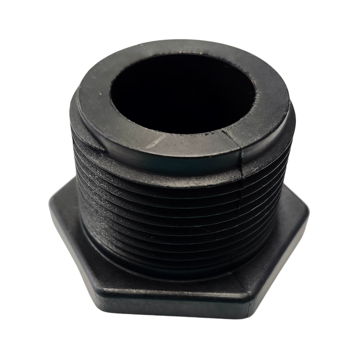 Banjo Reinforced Black Poly Pipe Plug 1-1/4" MPT - PLUG125