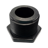 Banjo Reinforced Black Poly Pipe Plug 1-1/4" MPT - PLUG125