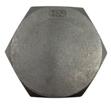 Hypro Stainless Steel Hex Plug Fitting 2" MNPT - 7F200