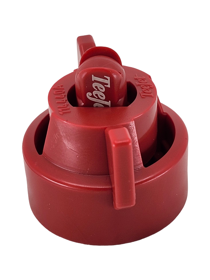 TeeJet AccuPulse TwinJet PWM Spray Tip w/ Cap & Gasket, Red - APTJ-11004VP-CE
