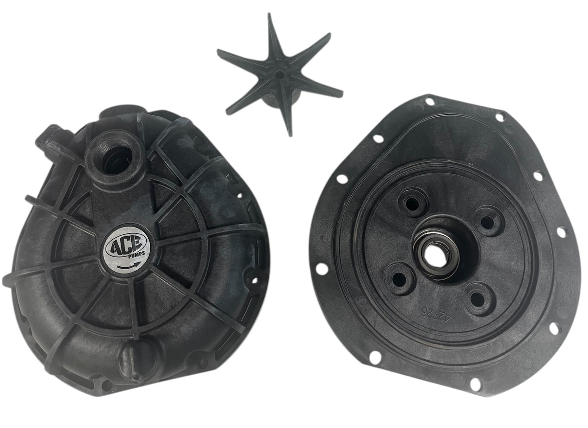 Ace Pumps Self Priming Gas Engine Driven Centrifugal Pump Less Engine 1" X 3/4" NPT - GE-85SP-LE