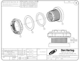 Ace Roto-Mold 2 Inch FPT Poly Heavy Duty Bulkhead Tank Fitting - 10912