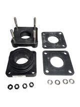 Banjo 2" Full Port Flange x 2" Female Thread Bolted Tank Fitting - MBF220