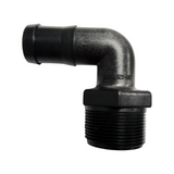 Banjo 90 Degree Hose Barb Fitting 1-1/2" MNPT X 1-1/4" Barb - HB150/125-90