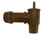Consolidated Plastics Flo King Plastic Drum Faucet 3/4" Threaded Connection - Spigot-3/4"