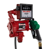 Fill Rite 20 GPM 115 Volt Cast Iron Fuel Transfer Pump With Meter, Hose, And 1" Nozzle - FR711VA