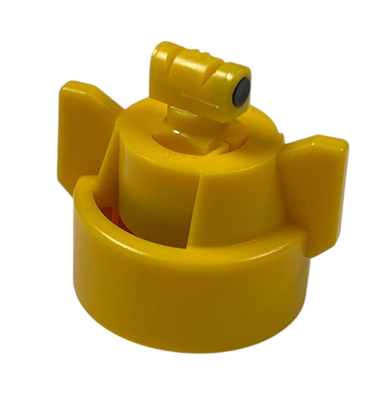 TeeJet Turbo TwinJet Yellow Polymer Nozzle Assembly with Cap - TTJ60-11002VP-CE